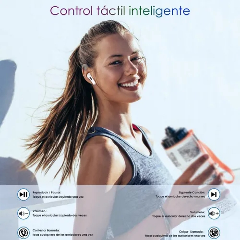 1 Hora Audifonos Inalámbricos In-ear Manos Libres Aut119