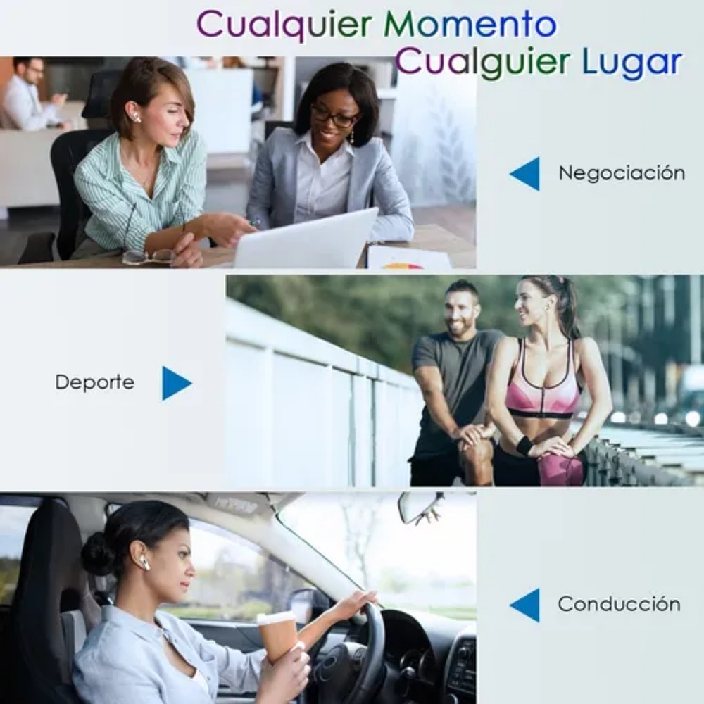 1 Hora Audifonos Inalámbricos In-ear Manos Libres Aut119