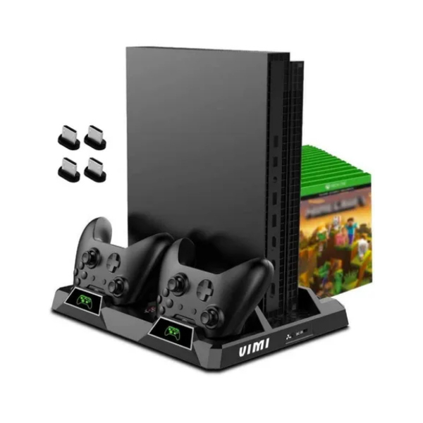 Base de enfriamiento multifuncional Xbox one s/x/xs Genérica