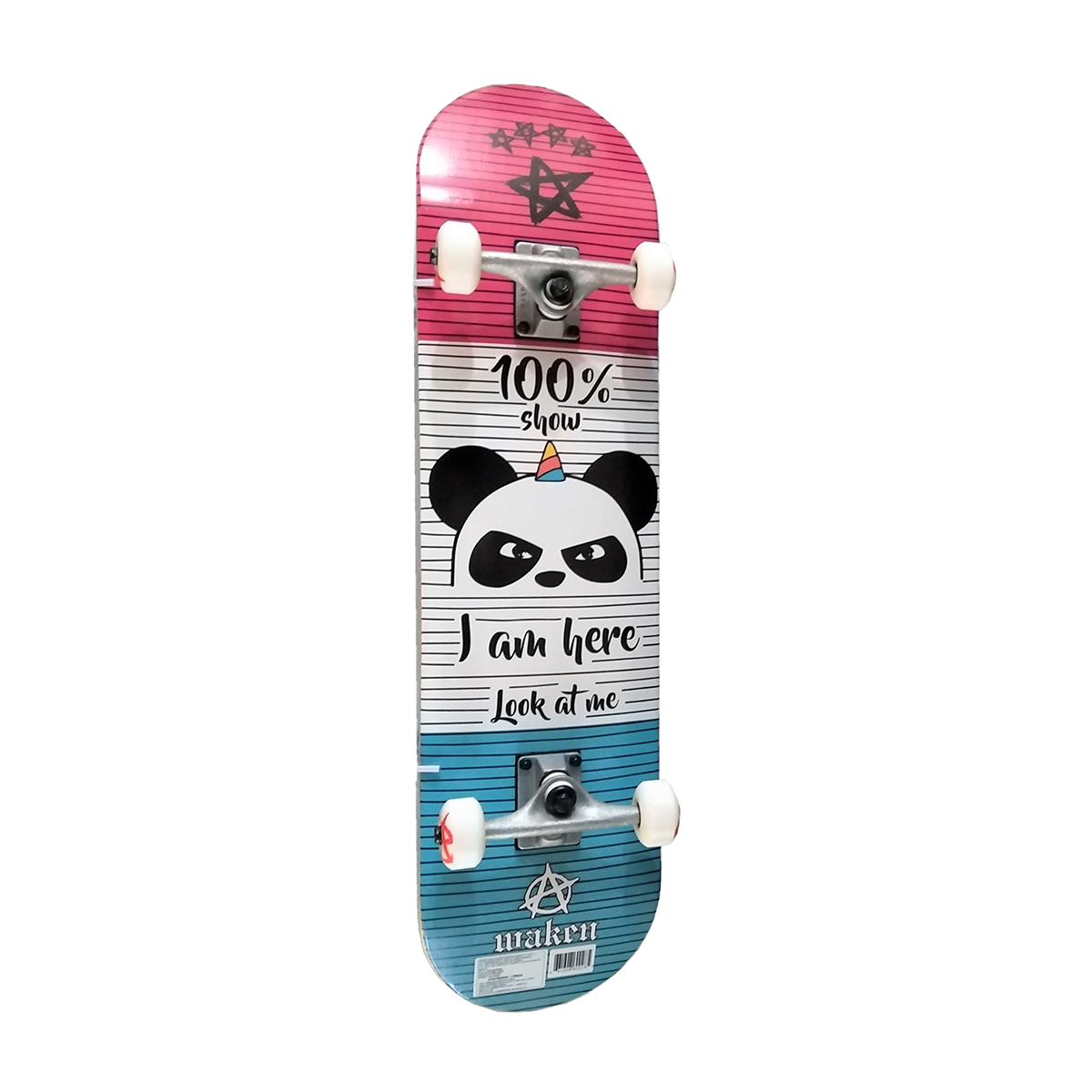 Patineta Skateboard Modelo Awaken A Con Lija Negra
