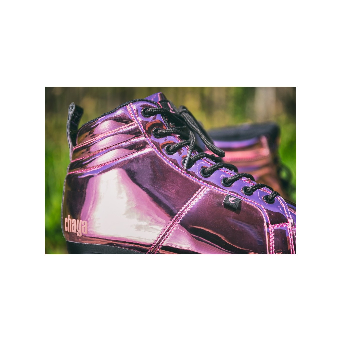 Patines Chaya Vintage Rollerskate Pink Laser