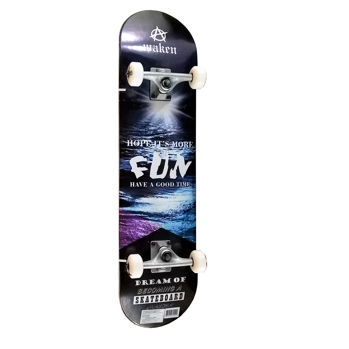 Patineta Modelo Bw Skateboard Lija Antiderrapante