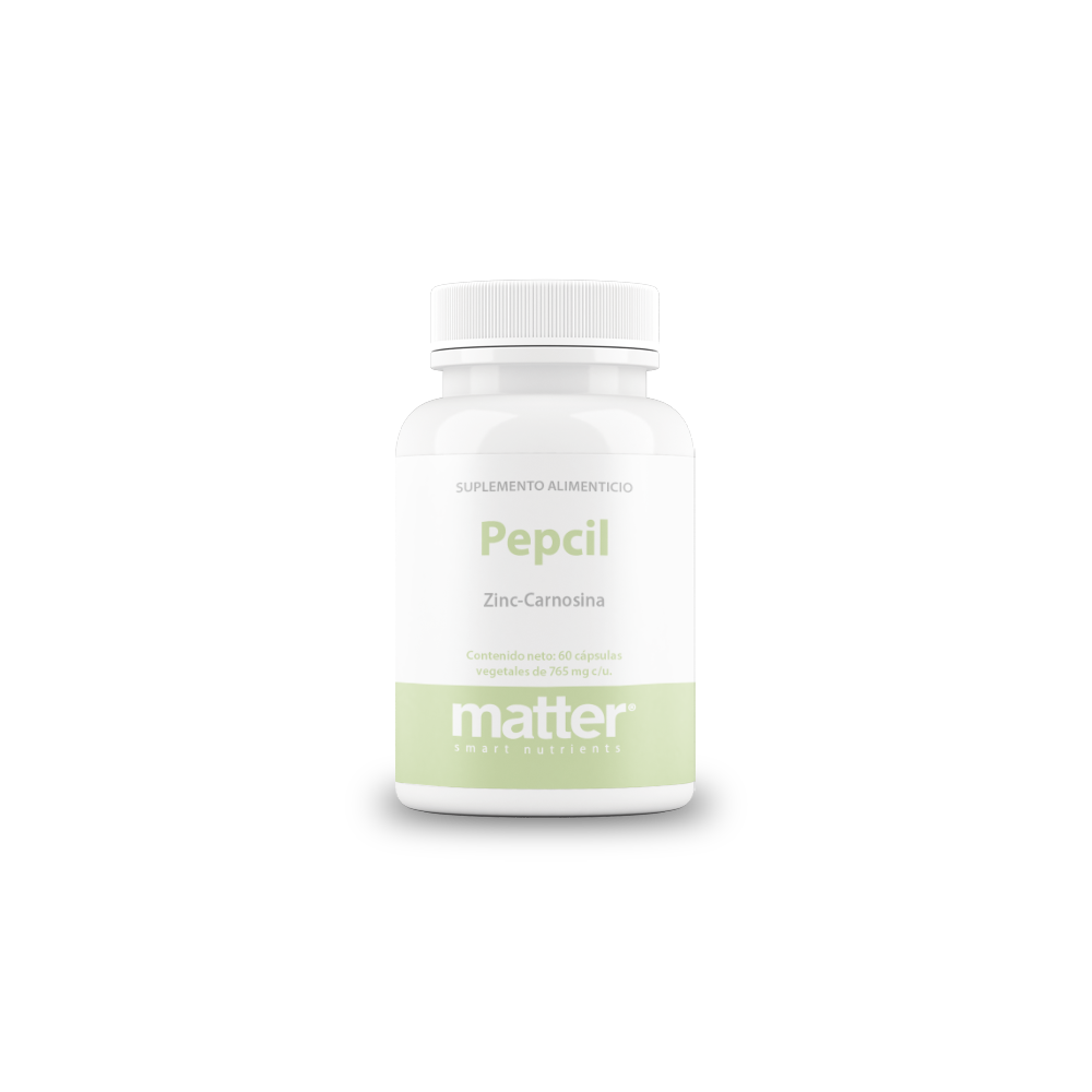 Zinc-Carnosina Quelado 60 cápsulas Pepcil Matter