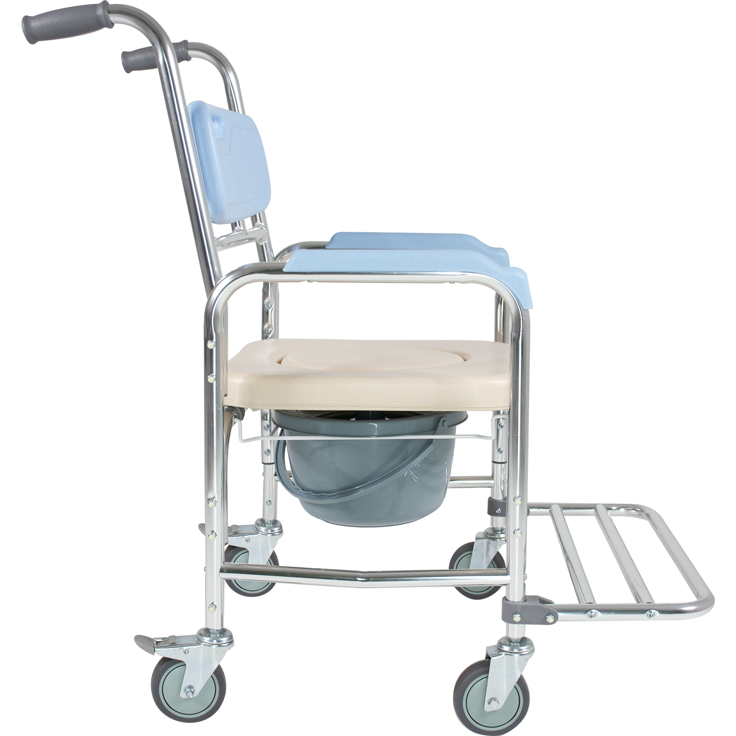 Silla Para Baño Discapacitados 3 en 1 Silla Ducha Comodo y Silla de Traslado