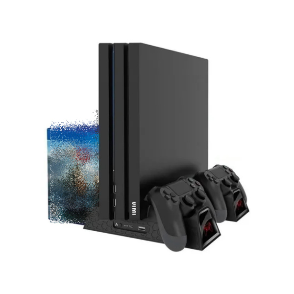 Base enfriadora multifuncional para PlayStation 4 slim/pro/fat Genérica