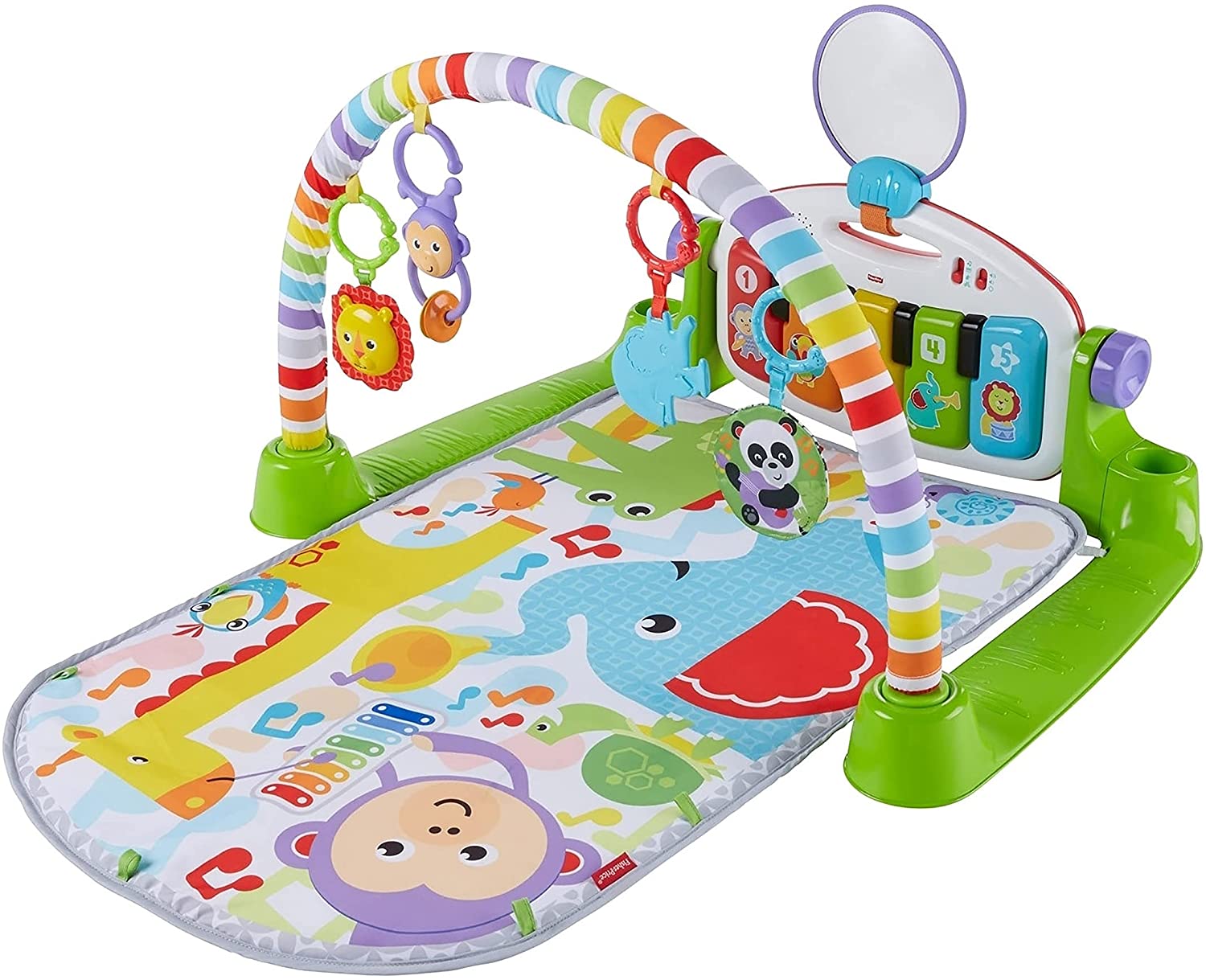 Gimnasio Fisher - Price Deluxe Kick & Play Piano Gym Verde
