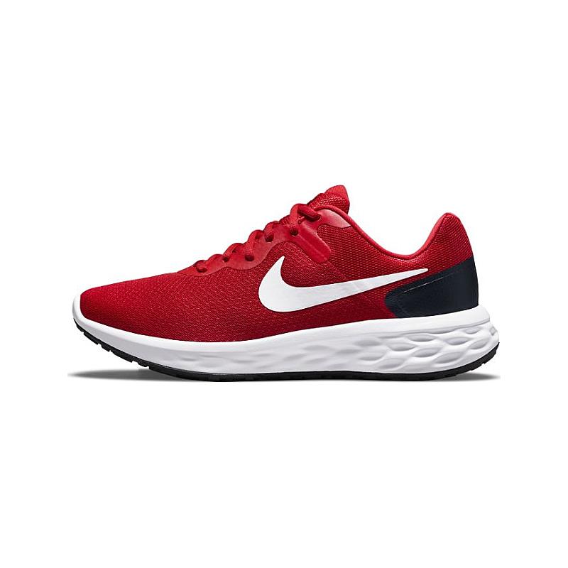 Tenis Nike Revolution 6 Next Nature Rojo Hombre DC3728-600