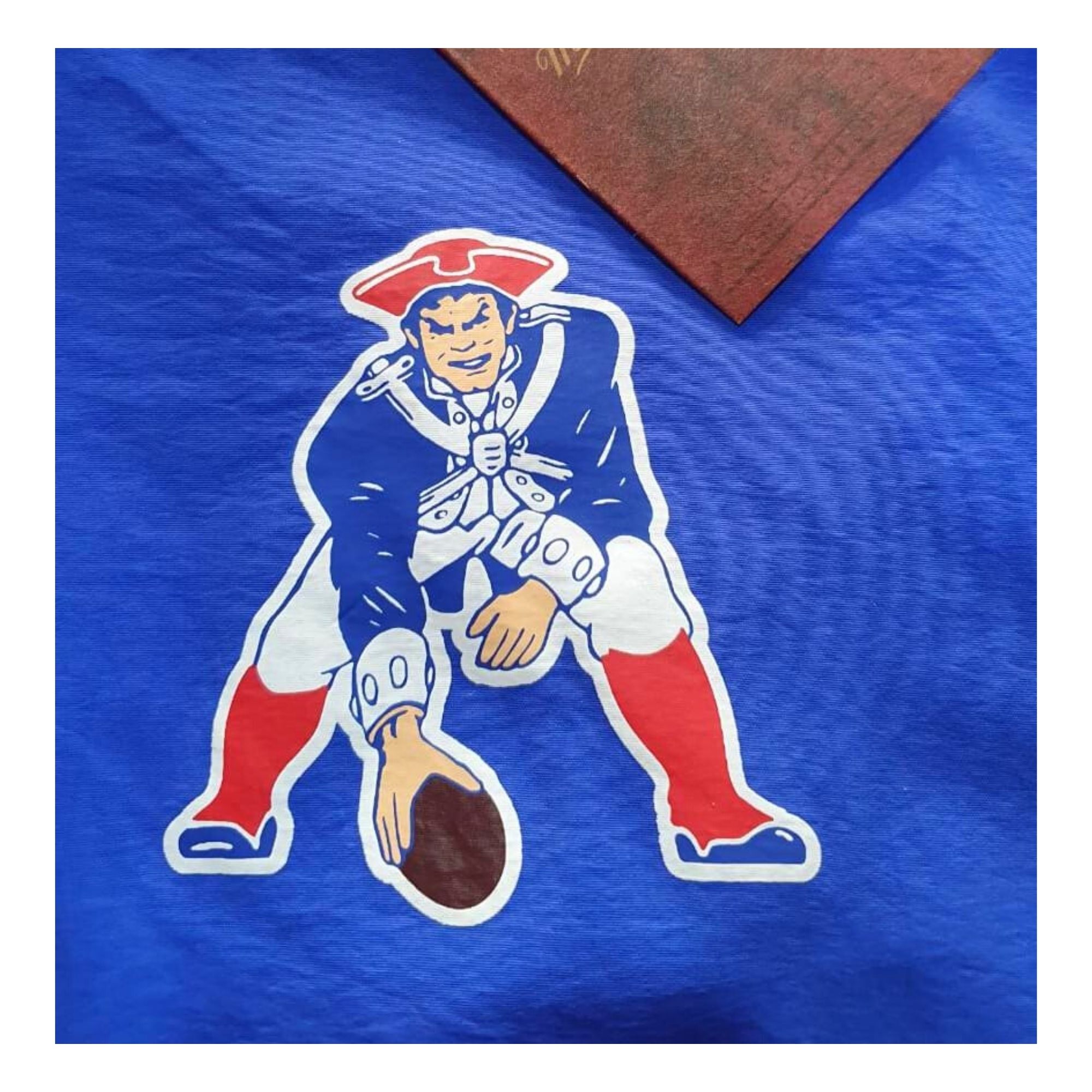 Chamarra M&N New England Patriots Windbreaker 18039NEPROYA