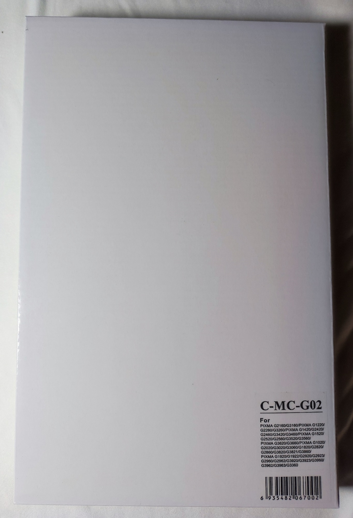 Caja Mantenimiento Genérica Canon MC-G02 G2160 G3160 G3260