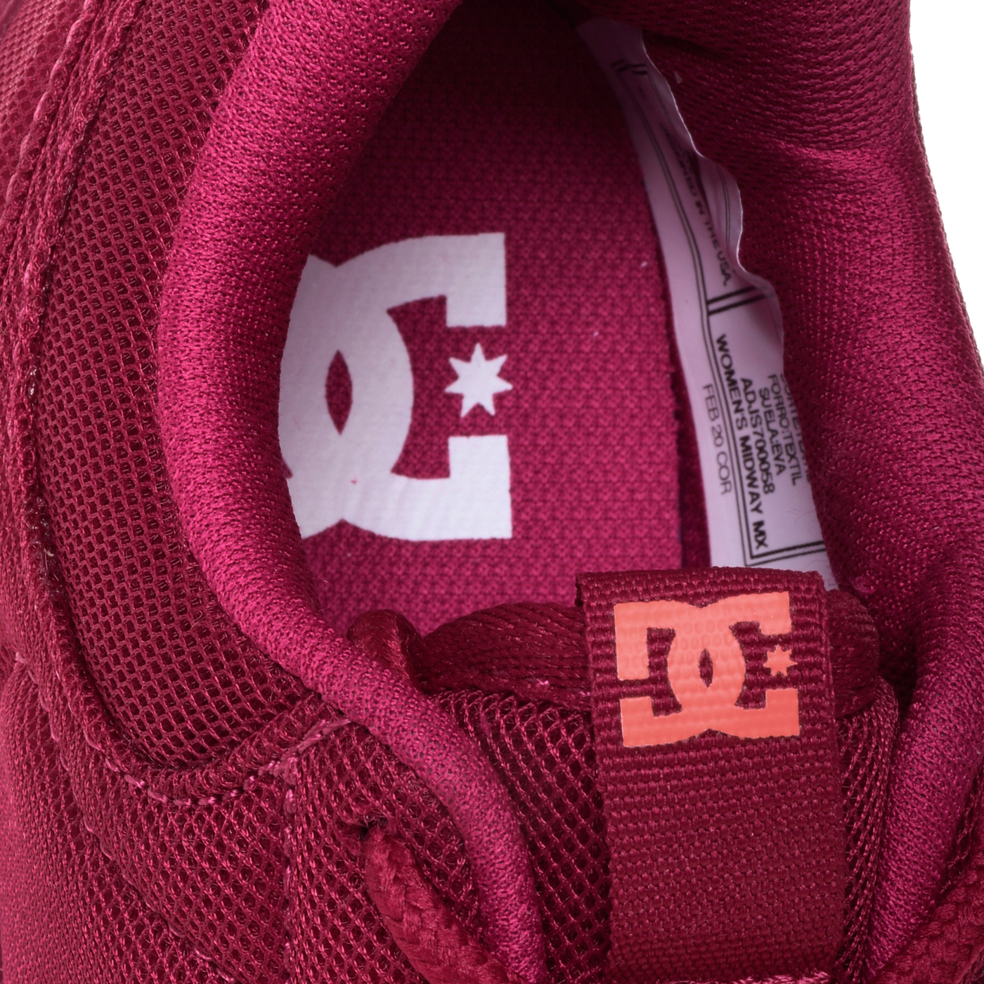 Tenis Dc Shoes Mujer Púrpura Midway Mx ADJS700058PUR.