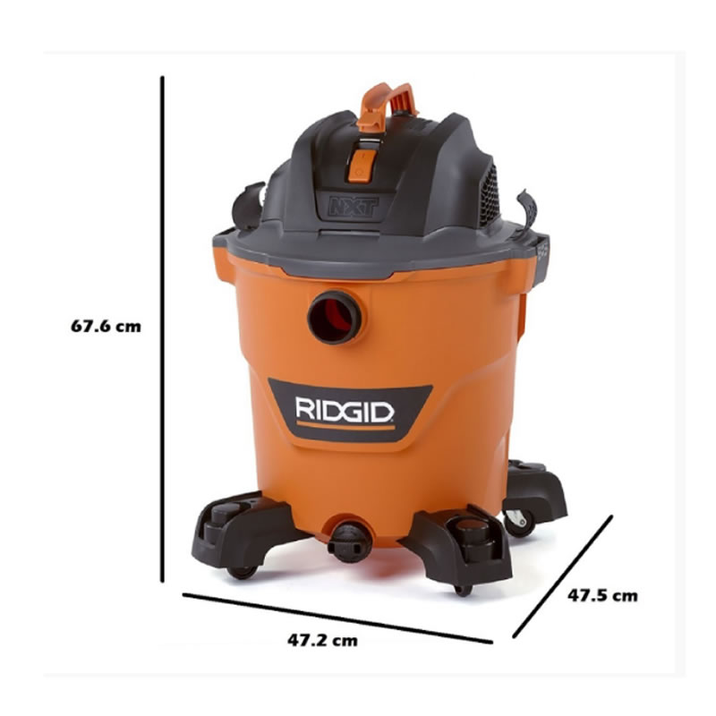 Aspiradora Para Seco-Mojado 12 Galones RIDGID HD1200M THD