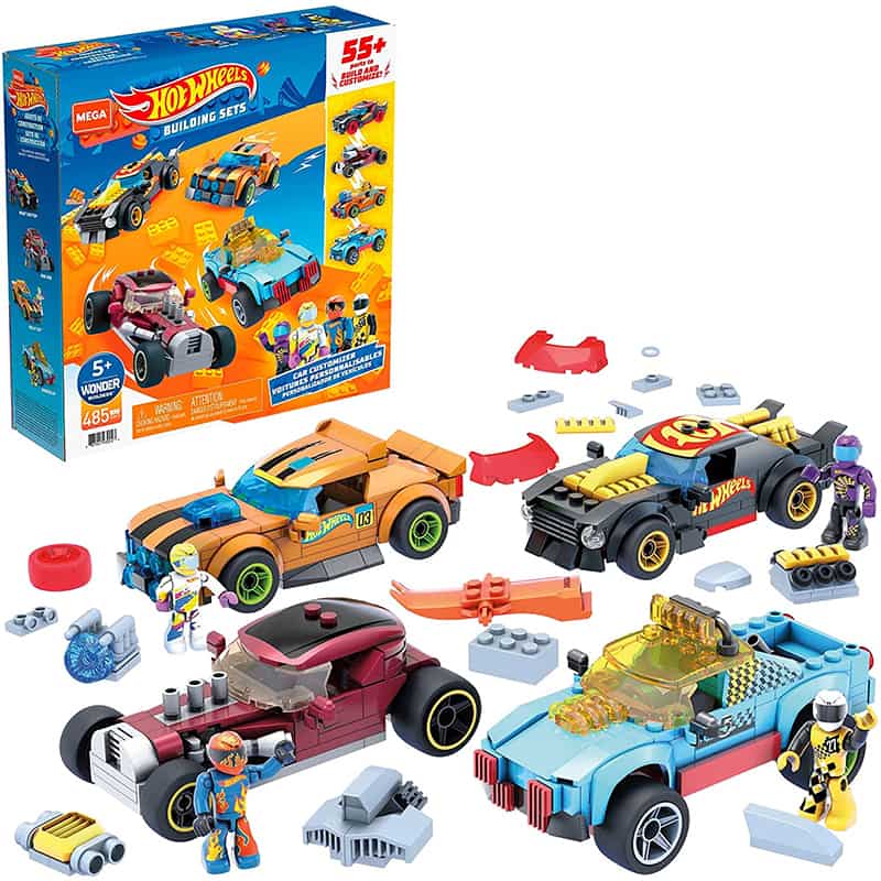 Mega Construx Personalizador De Carros De Hot Wheels