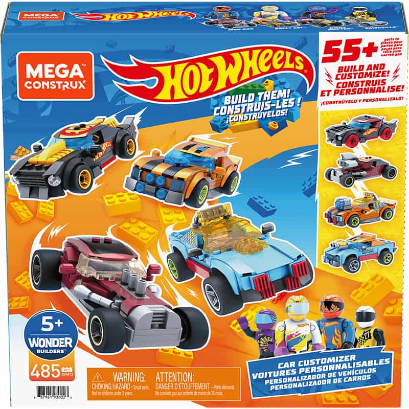 Mega Construx Personalizador De Carros De Hot Wheels