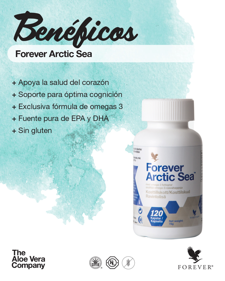 Forever Arctic Sea, Cápsulas de Omega 3, 120 cápsulas