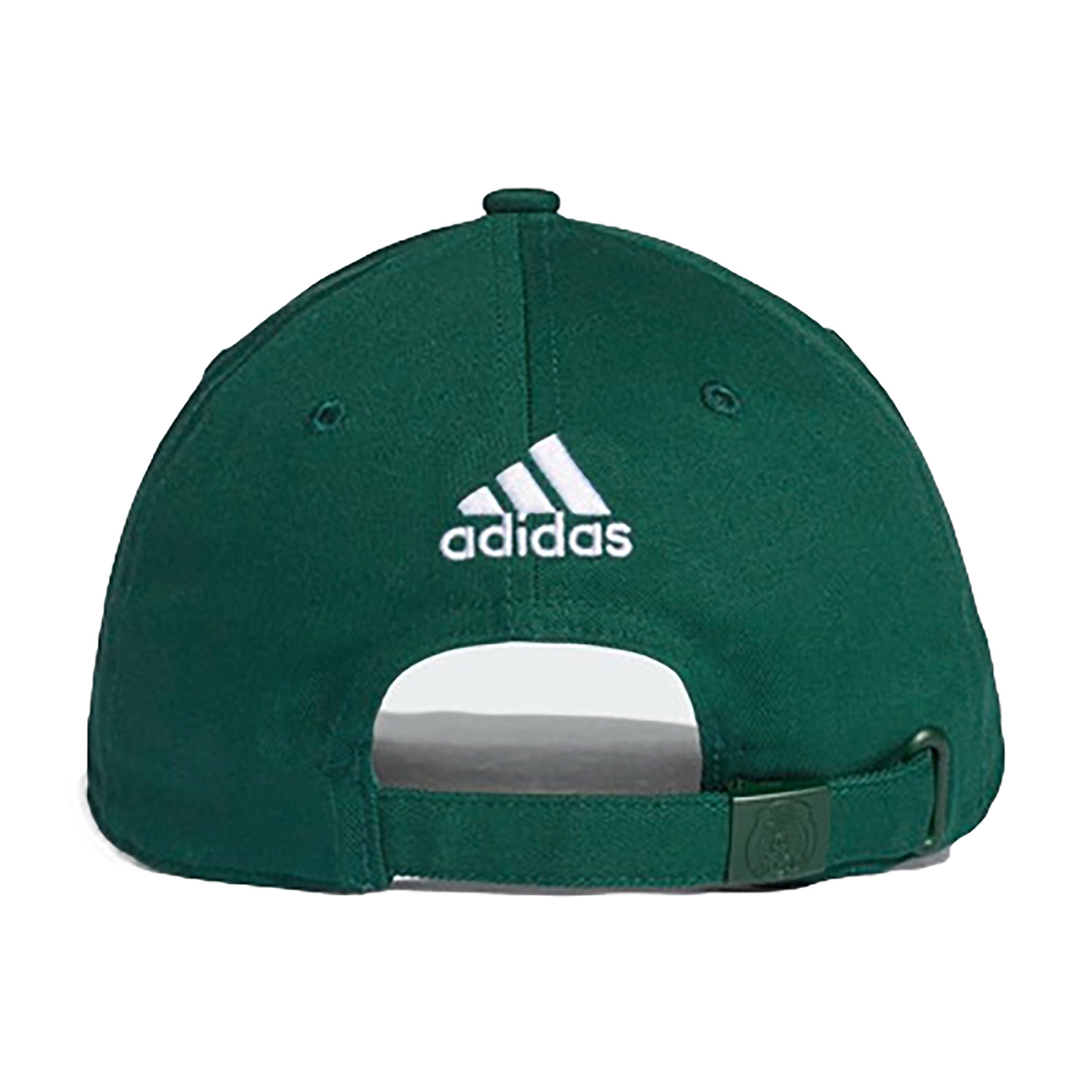 Gorra Adidas Selección Mexicana Verde con Franjas - Hombre Ajustable
