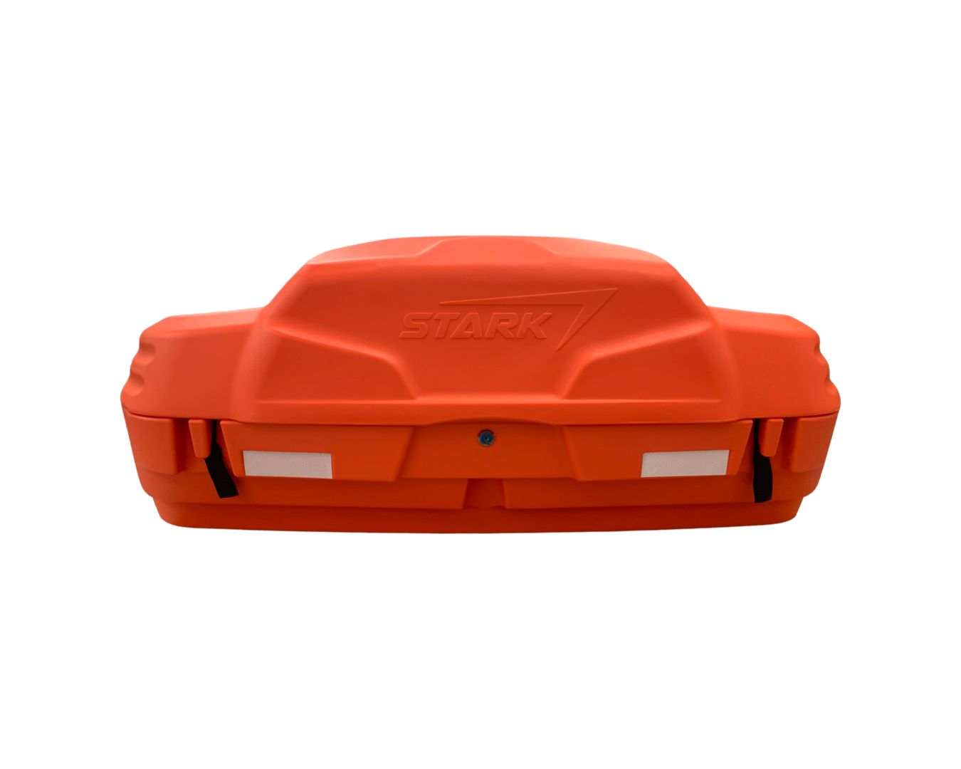 Caja Asiento Trasero Cuatrimoto Con Respaldo Agarraderas Universal Naranja