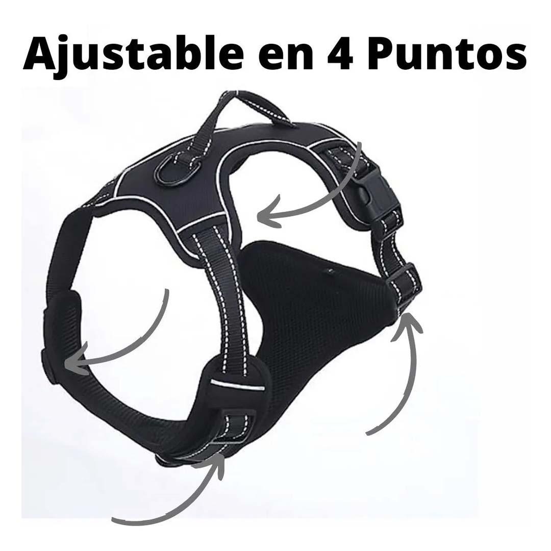 Pechera Arnés Muy Resistente Para Perro Grande