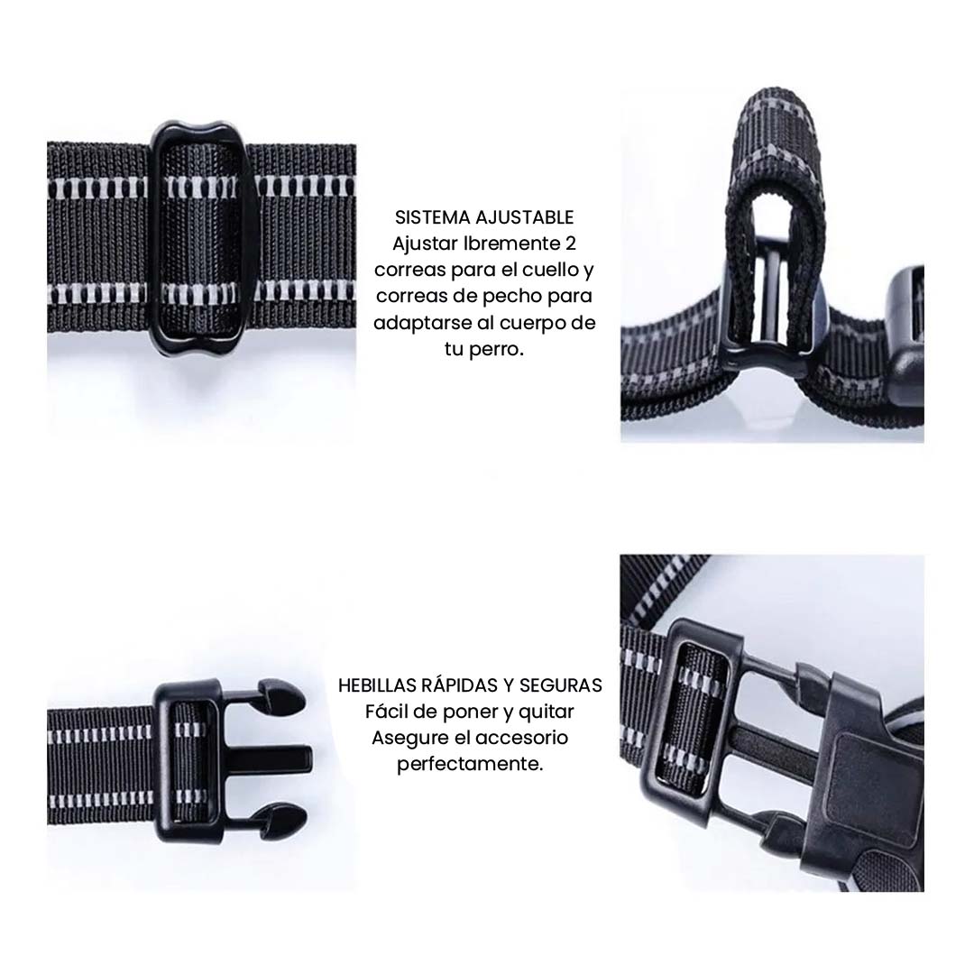 Pechera Arnés Muy Resistente Para Perro Grande