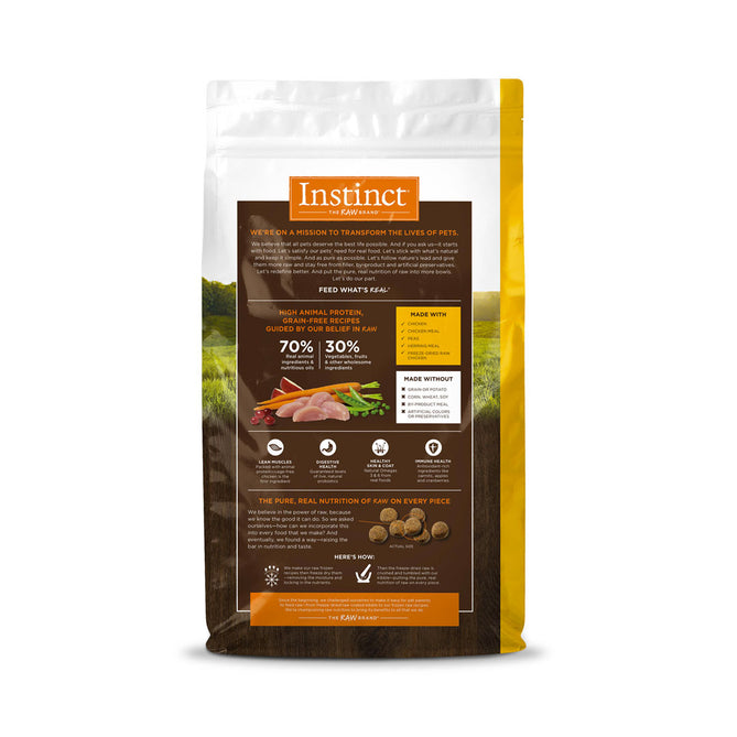 Instinct Original Receta de Pollo 10.2 kg para Perros