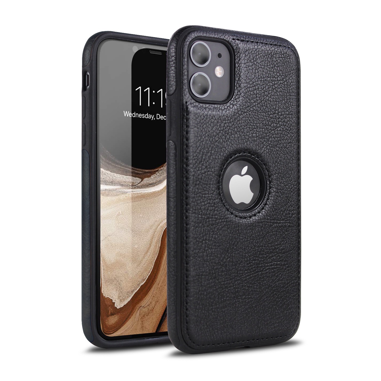 FUNDA ELEGANTE DE  PIEL PARA IPHONE  11 PRO