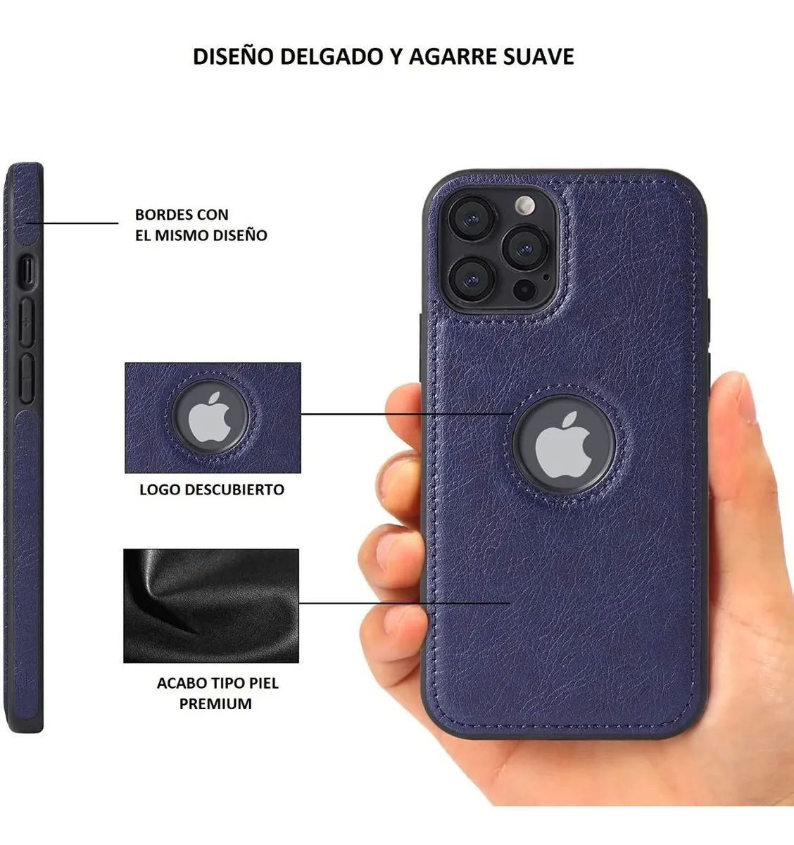 FUNDA ELEGANTE DE  PIEL PARA IPHONE  11 PRO