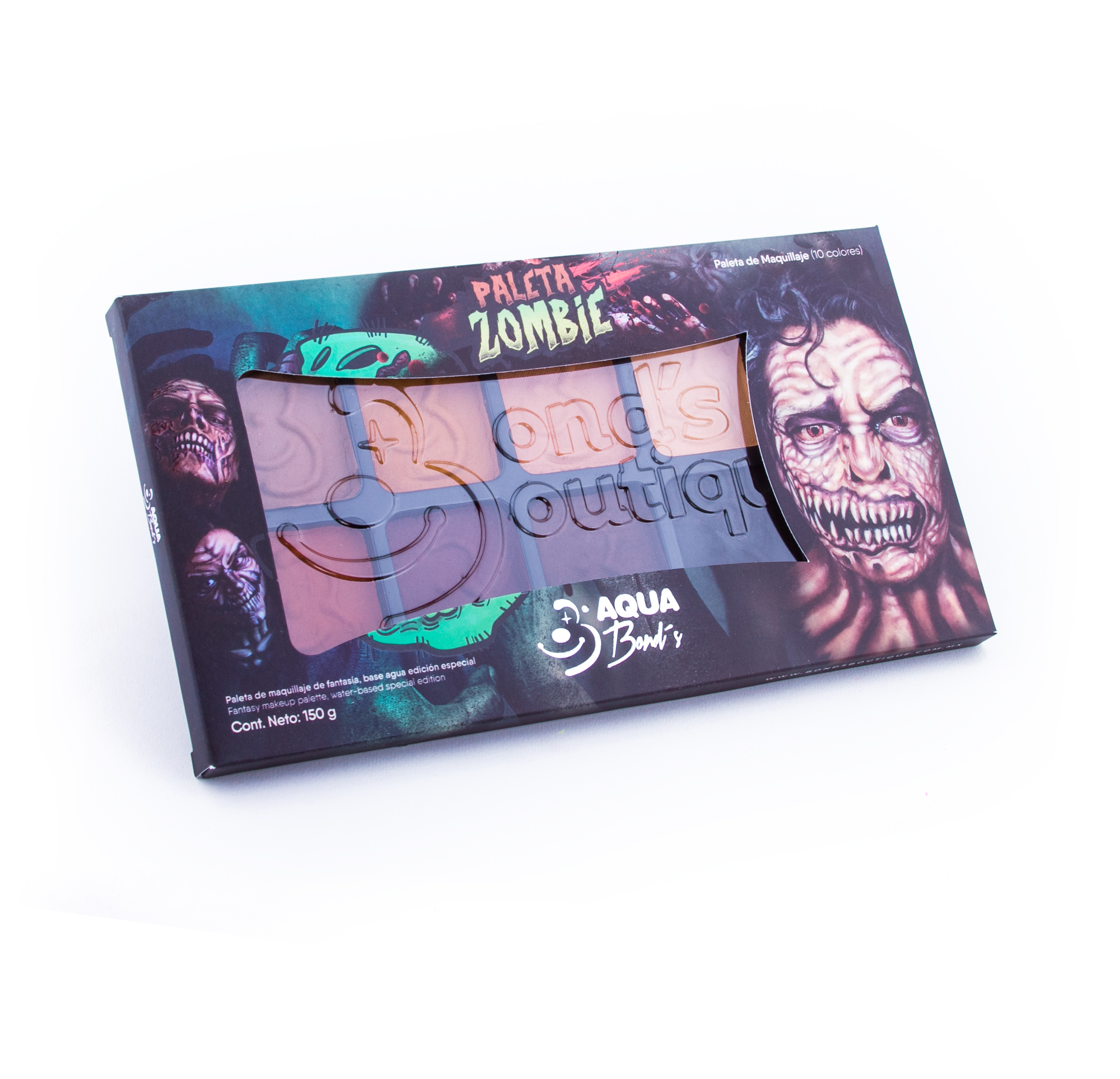 Paleta de maquillaje Zombie by Aqua Bond´s
