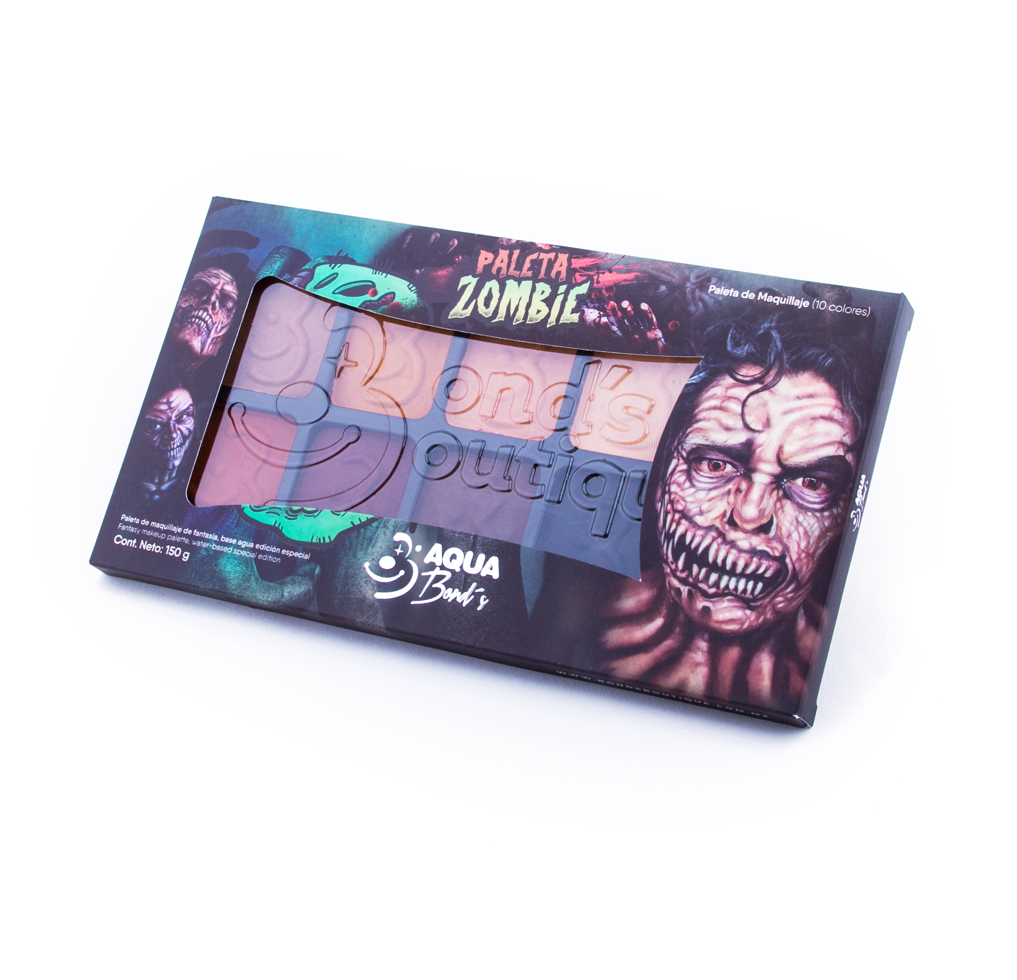 Paleta de maquillaje Zombie by Aqua Bond´s