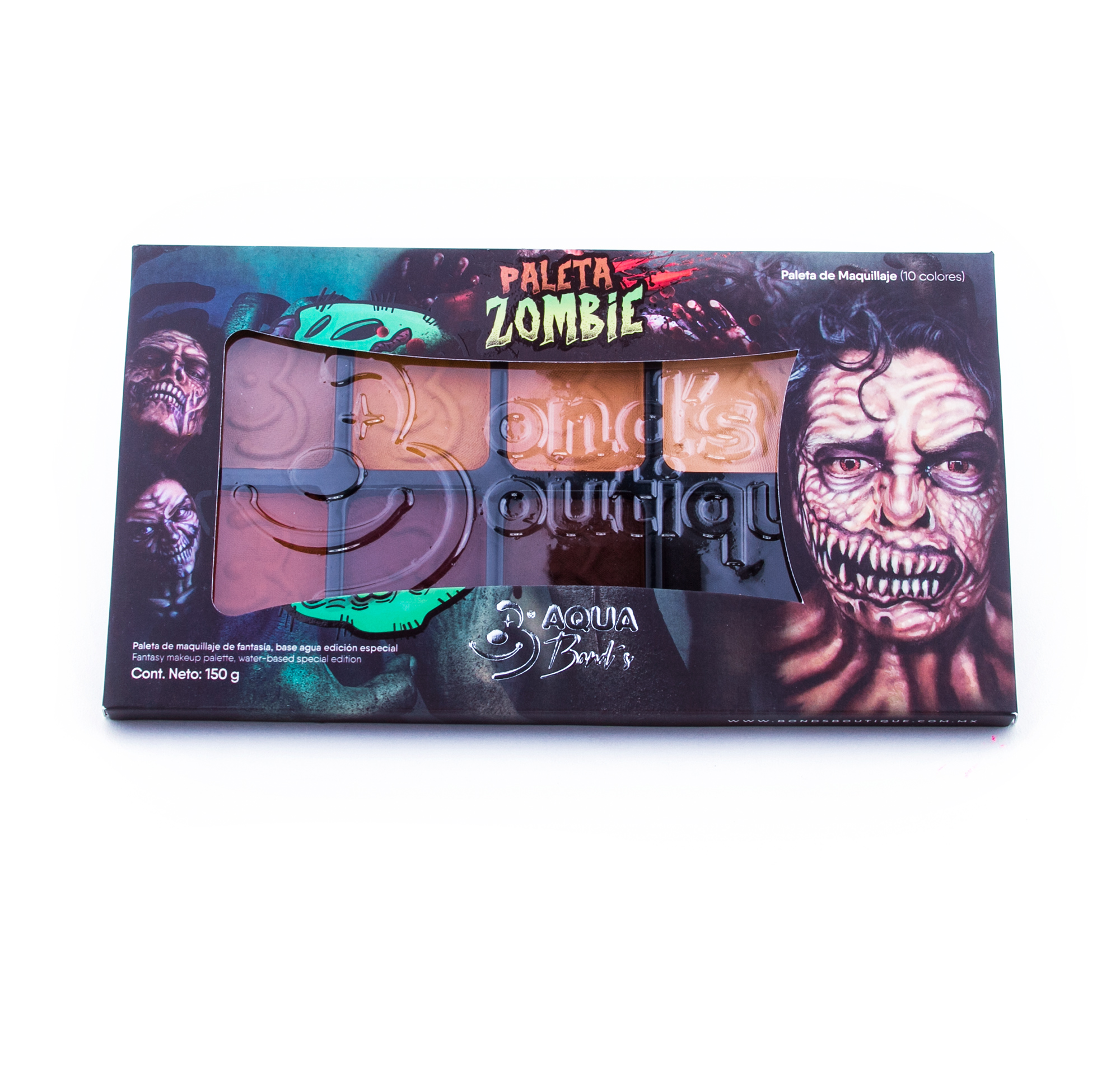 Paleta de maquillaje Zombie by Aqua Bond´s