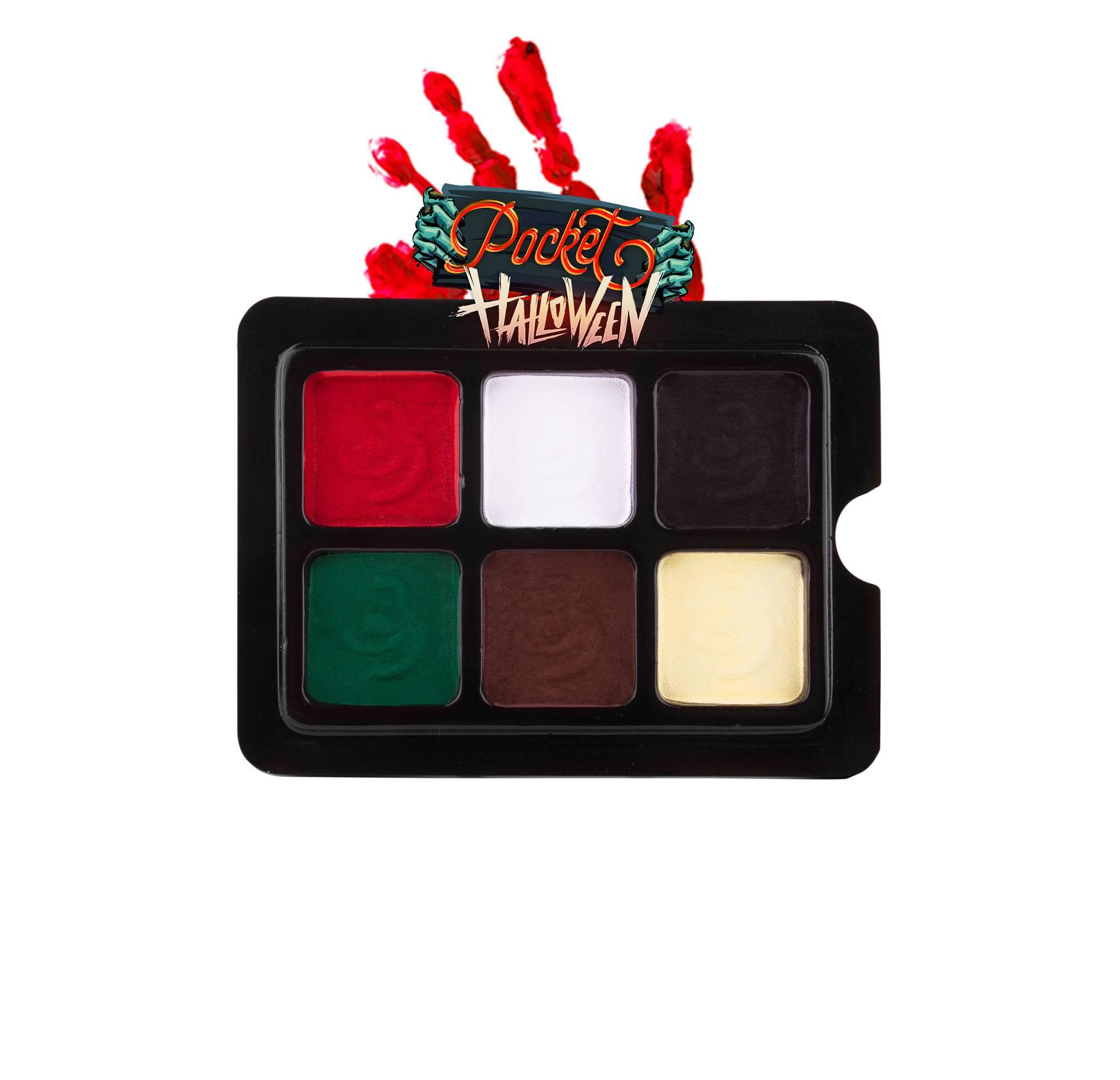 Paleta de maquillaje Pocket Mate Halloween by Aqua Bond´s