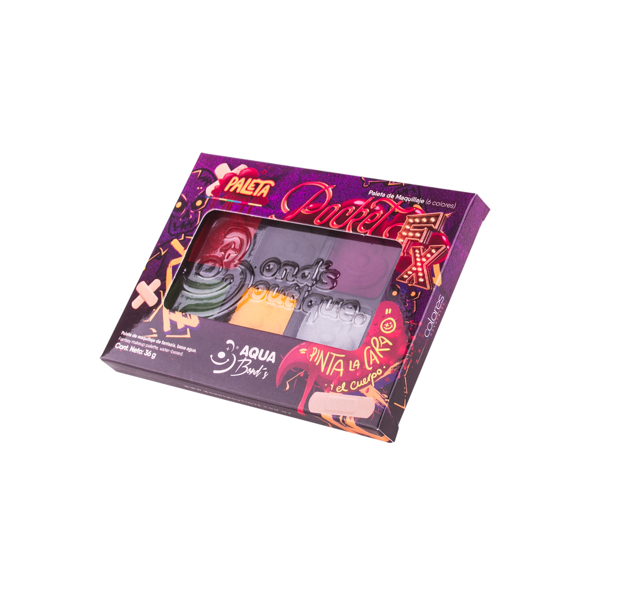 Paleta de maquillaje Pocket Mate Fx by Aqua Bond´s