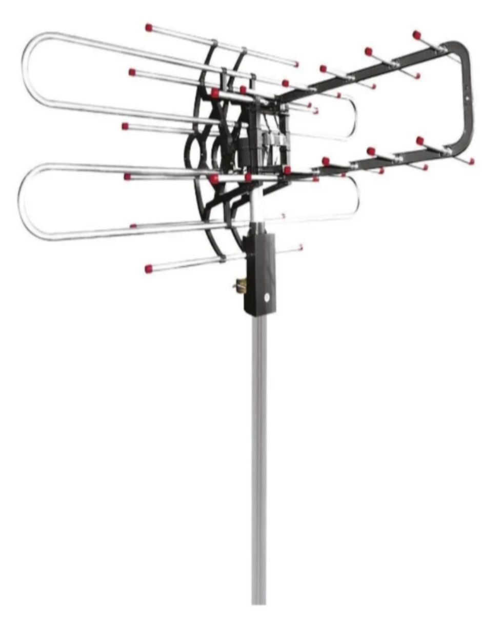 Antena Aérea Giratoria Exterior de 20 Elementos con Control Remoto y Fácil de Instalar / Master / TVANT-10
