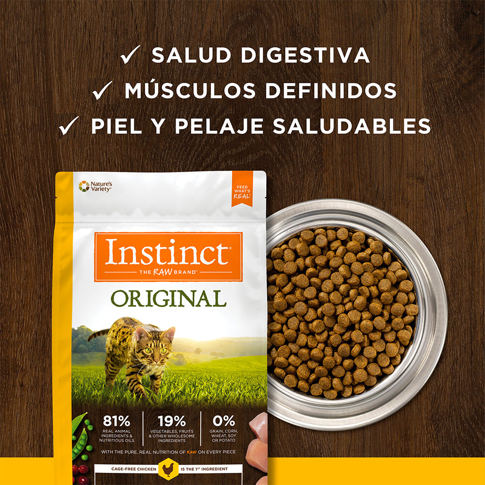 Instinct Original Receta de Pollo 5 kg para Gatos