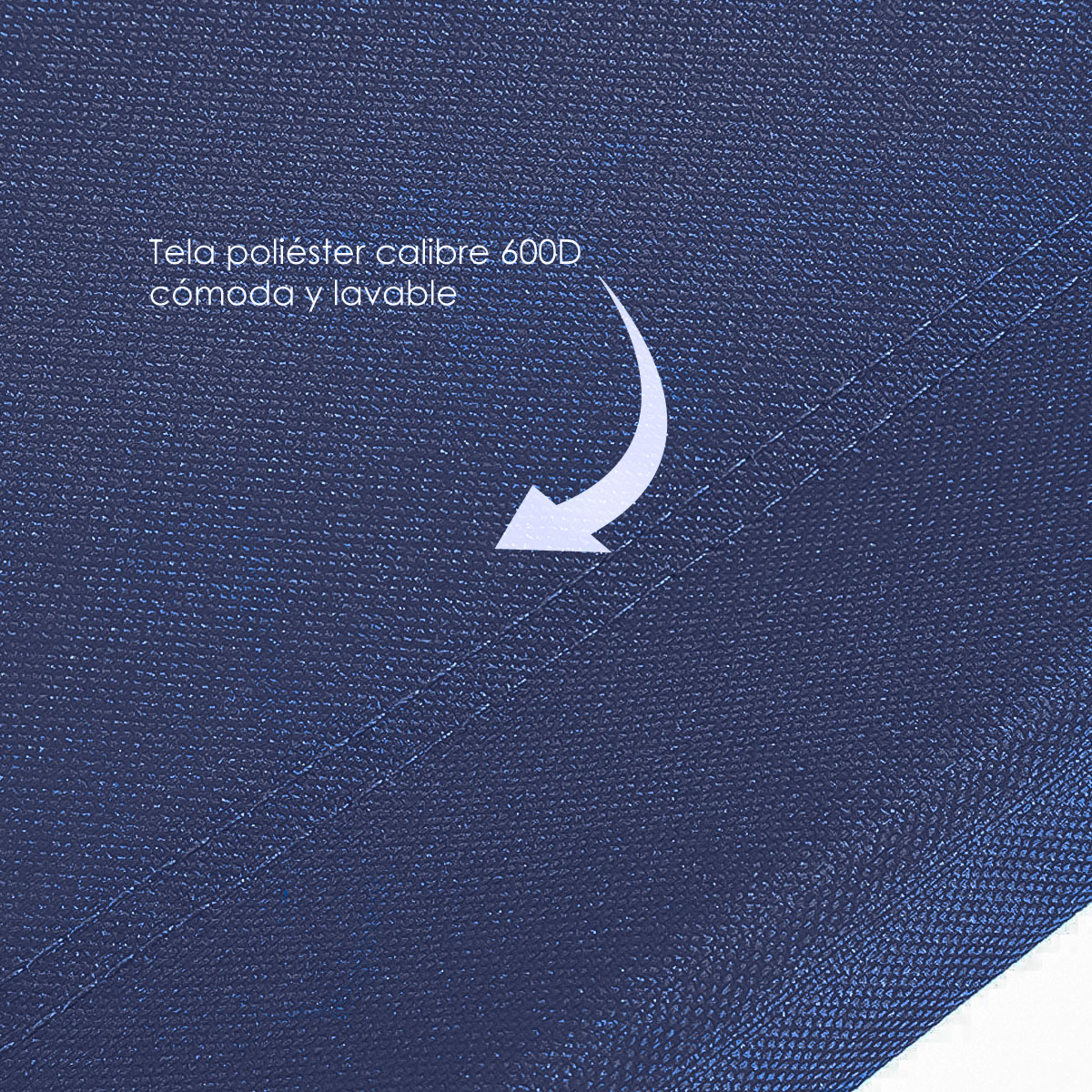 Camastro Plegable Camping, Cama Para Exterior Tipo Militar Azul Marino