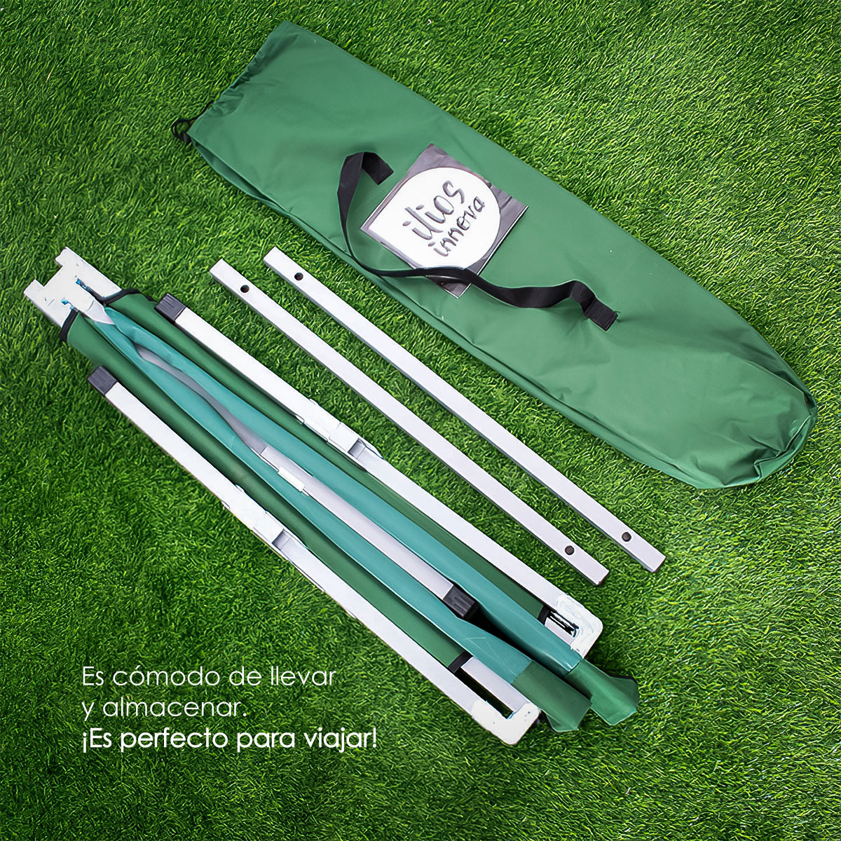 Camastro Plegable Camping, Cama Para Exterior Tipo Militar