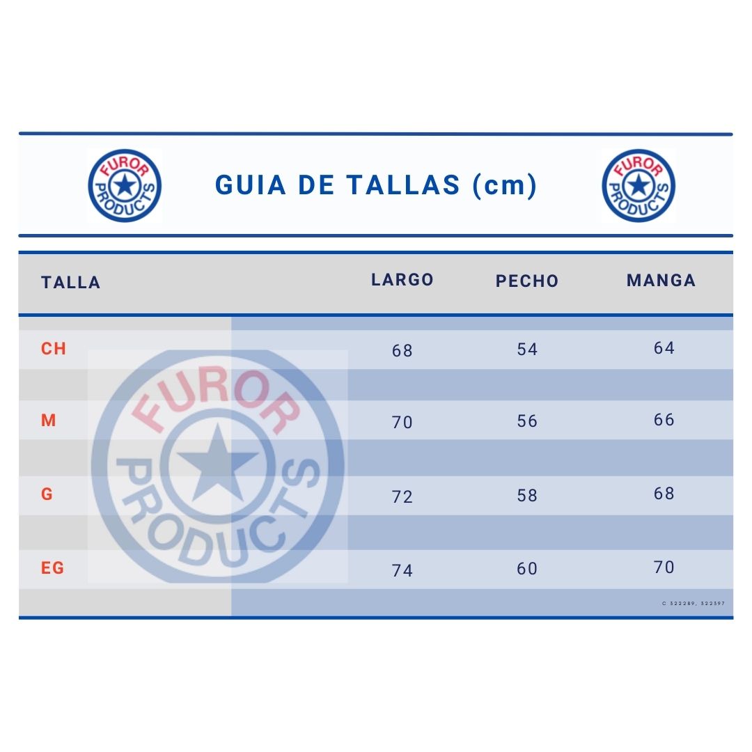 CHAMARRA PARA CABALLERO MARCA FUROR