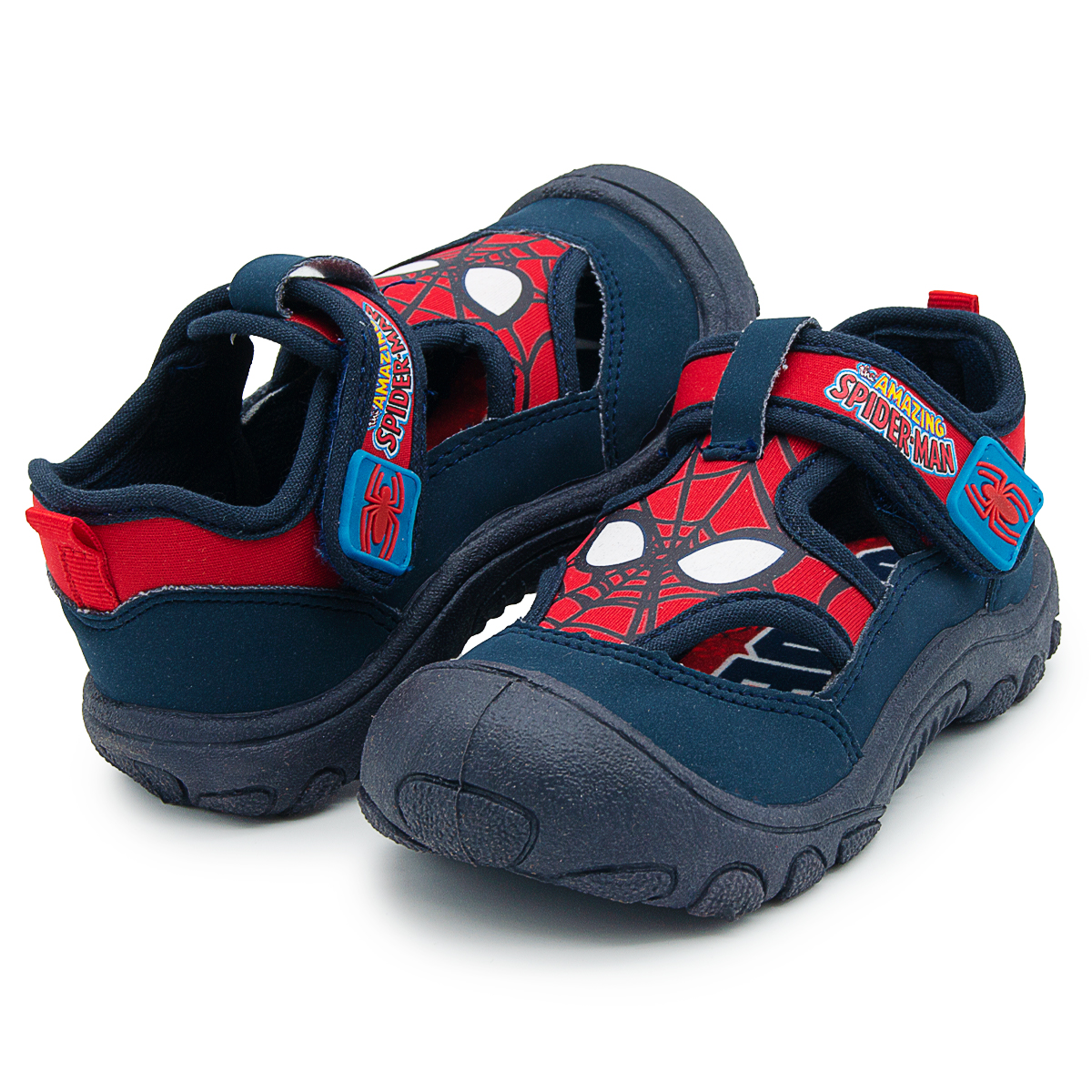 Sandalia Casual Spider Man Para Niño 14-18 Hombre Araña