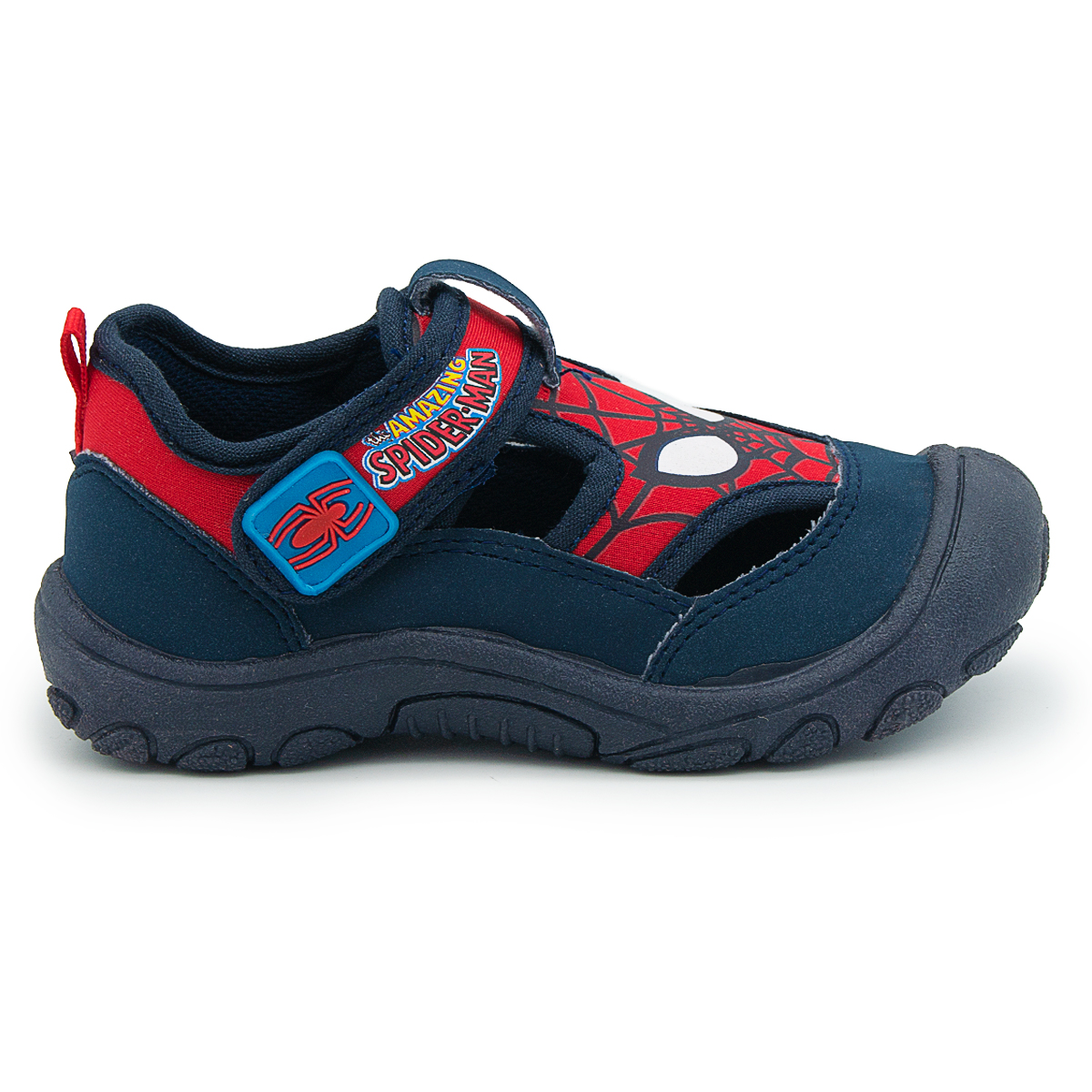 Sandalia Casual Spider Man Para Niño 14-18 Hombre Araña