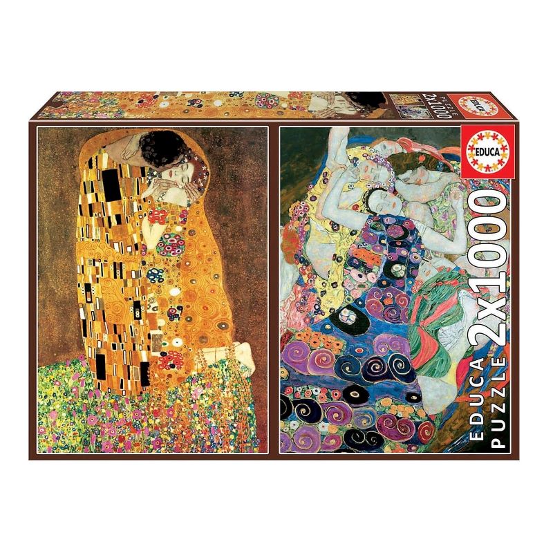 Rompecabezas El Beso Y La Virgen Klim 2x1000