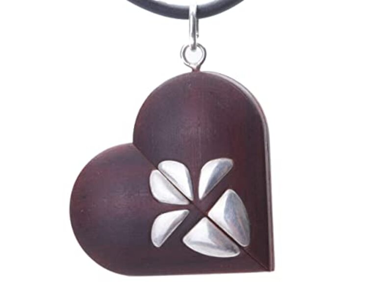 Collar Dije El ilusionista Incrustaciones De Plata