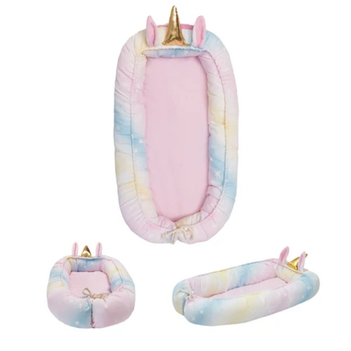 Camita Portátil Chiqui Mundo Unicornio