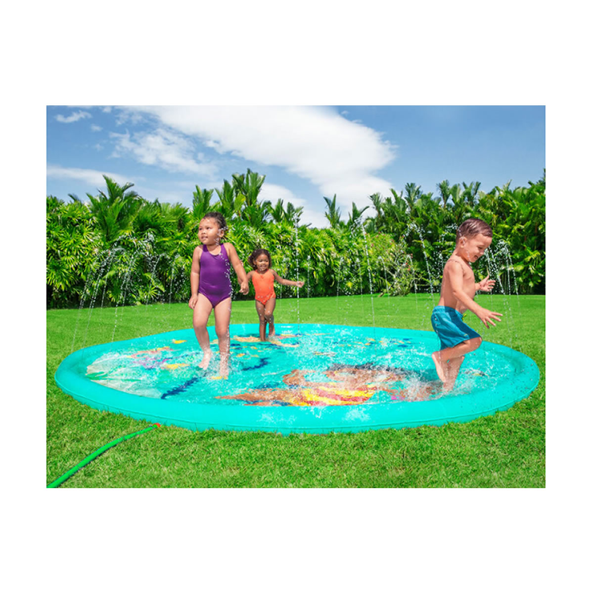 Mini Alberca con Aspersor de Agua Aventura Bajo El Agua H2OGO 