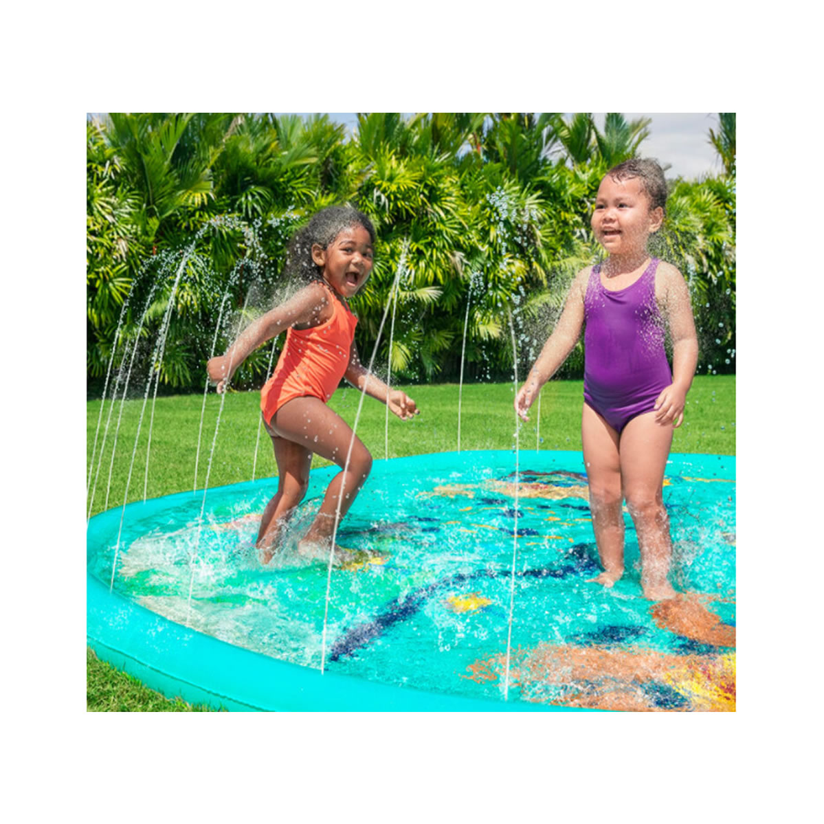 Mini Alberca con Aspersor de Agua Aventura Bajo El Agua H2OGO 