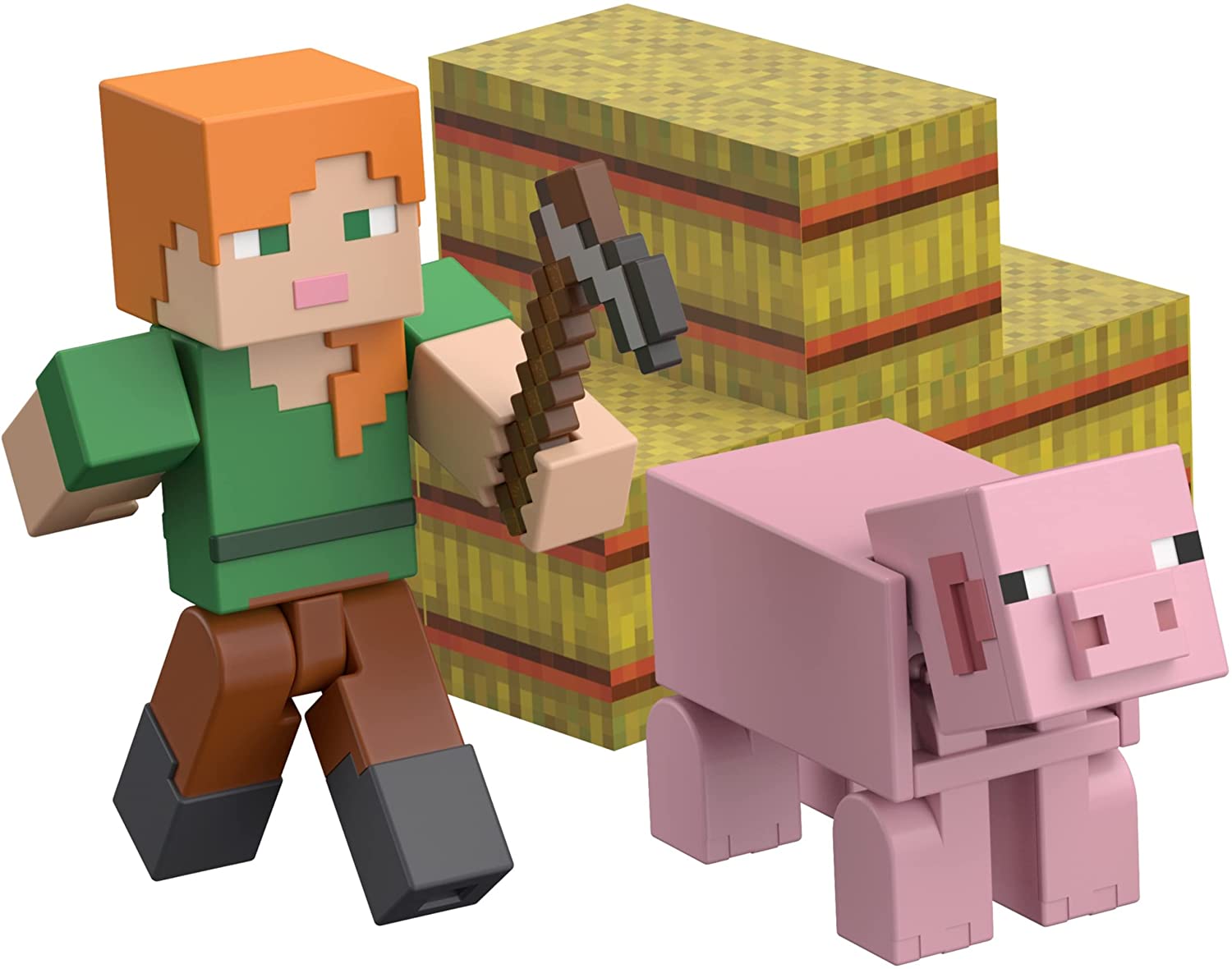 Minecraft Pack De Aventura Vida En La Granja 20 Pz Mattel