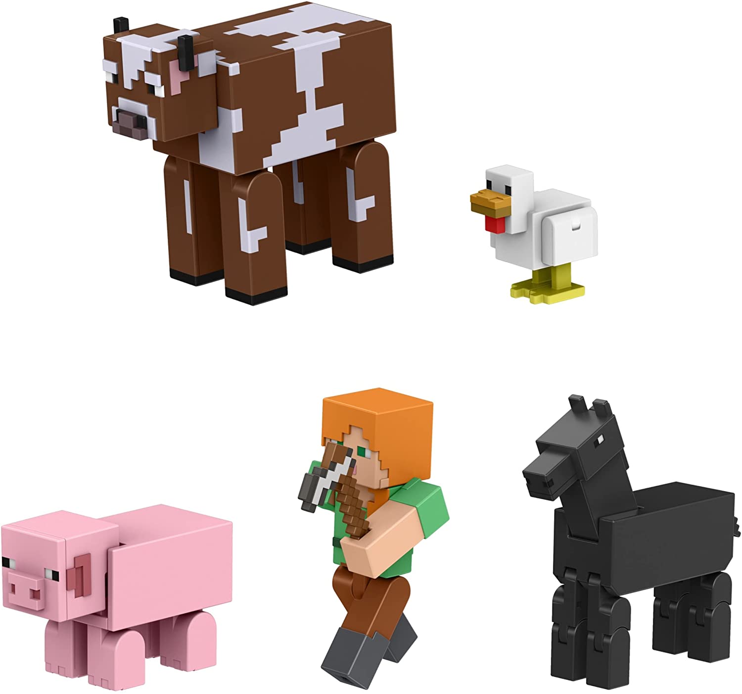 Minecraft Pack De Aventura Vida En La Granja 20 Pz Mattel