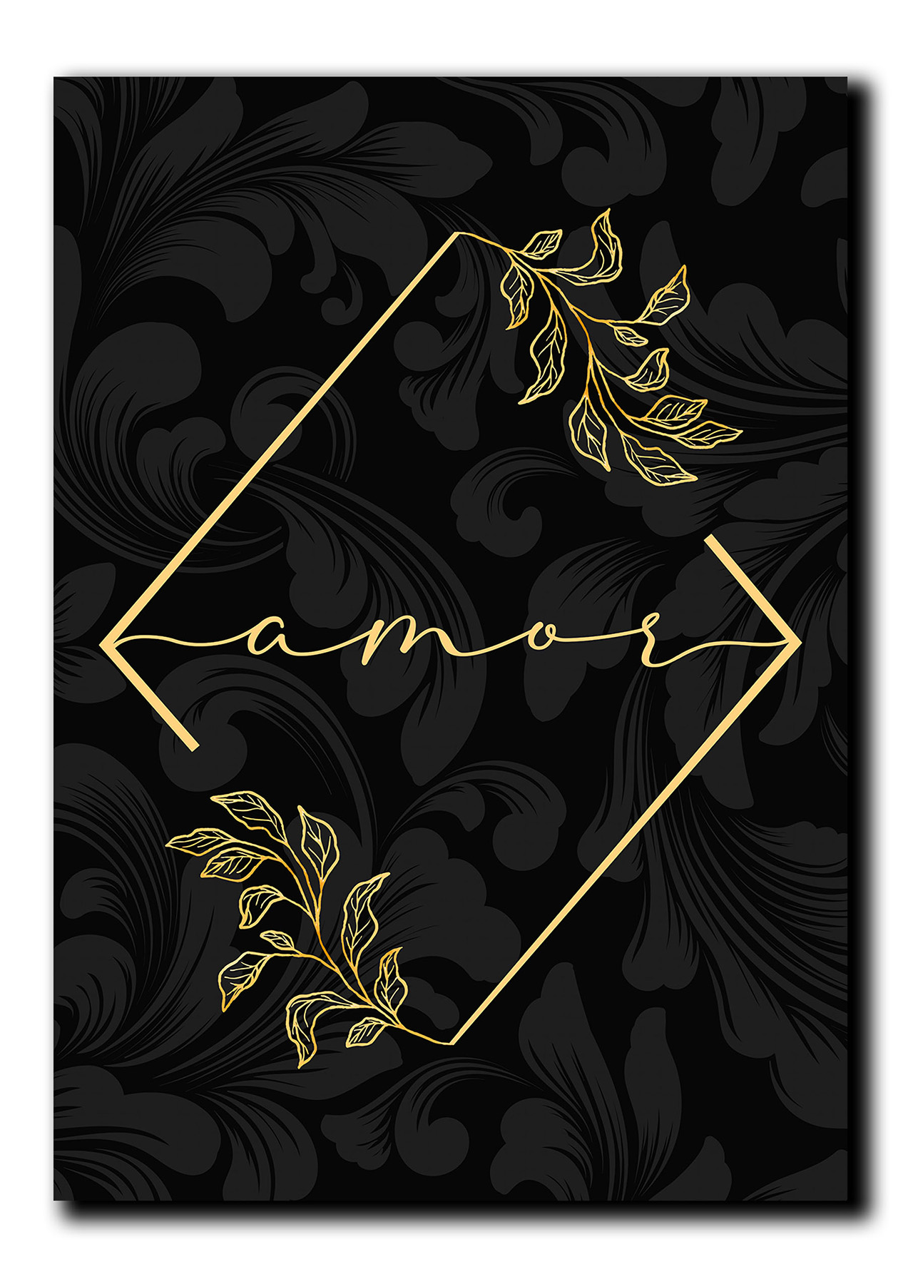 Cuadros Decorativos Set de 2 pzs Canvas moderno fe y amor 40 X 60 cm