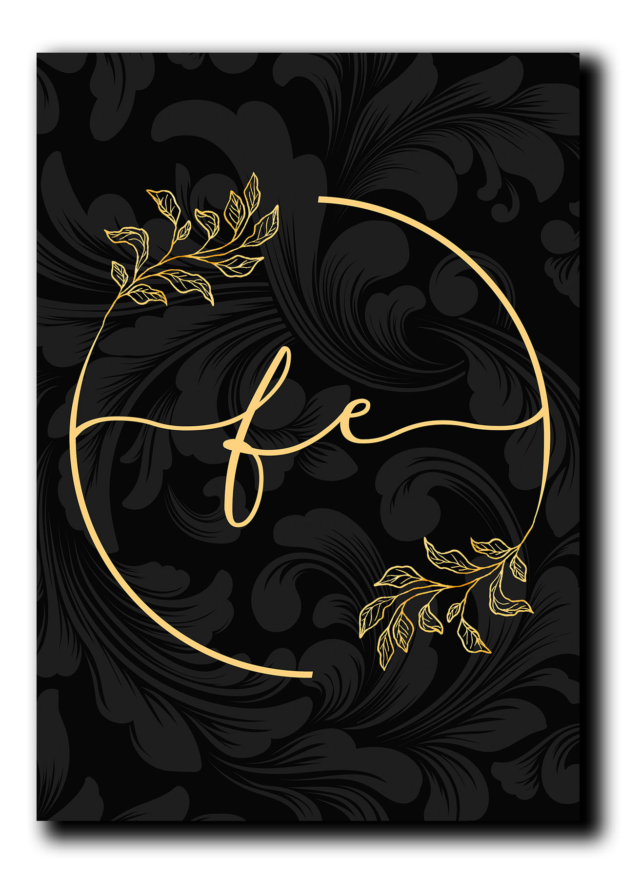 Cuadros Decorativos Set de 2 pzs Canvas moderno fe y amor 40 X 60 cm