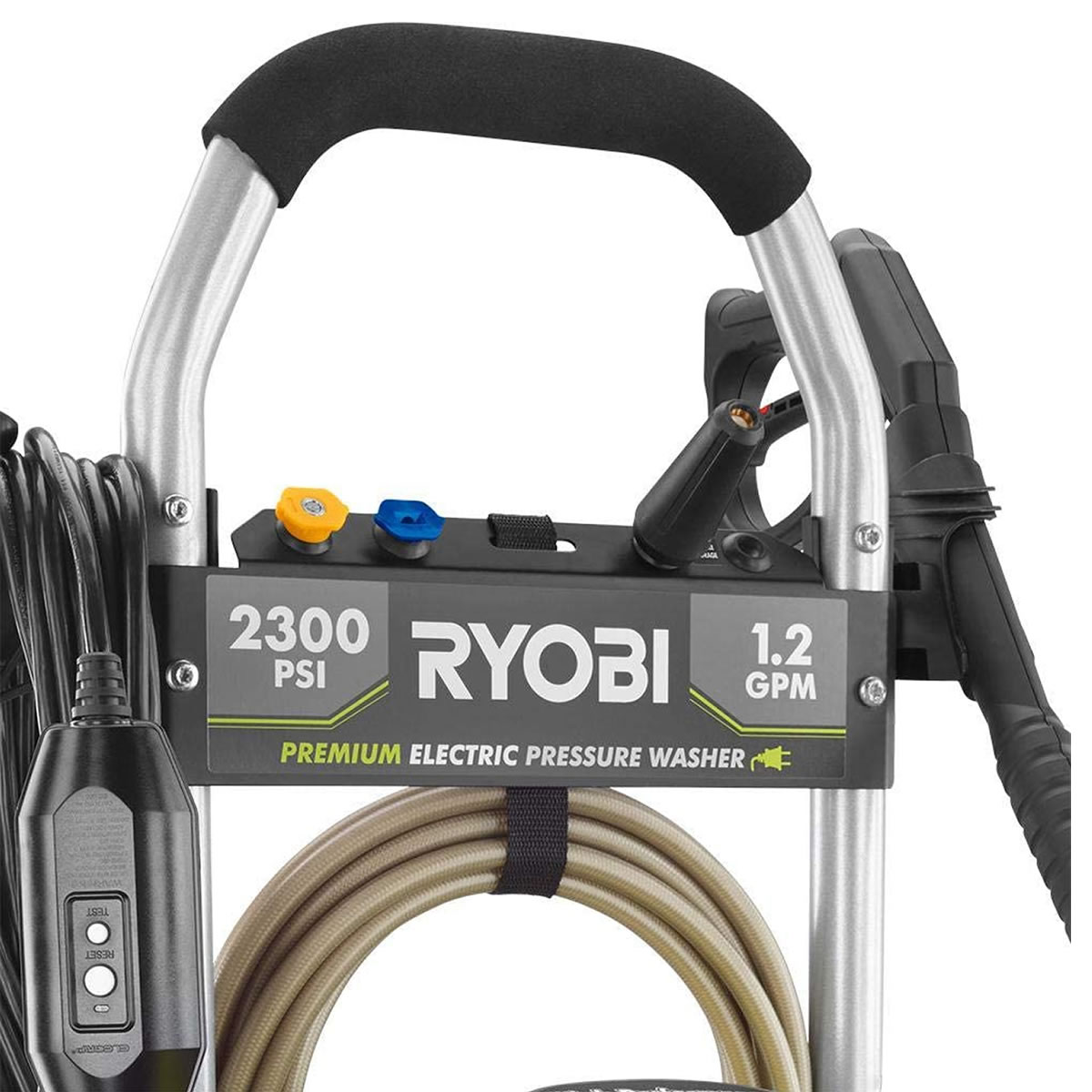 Hidrolavadora Eléctrica Con 2300 PSI 120V RYOBI RY142300 THD
