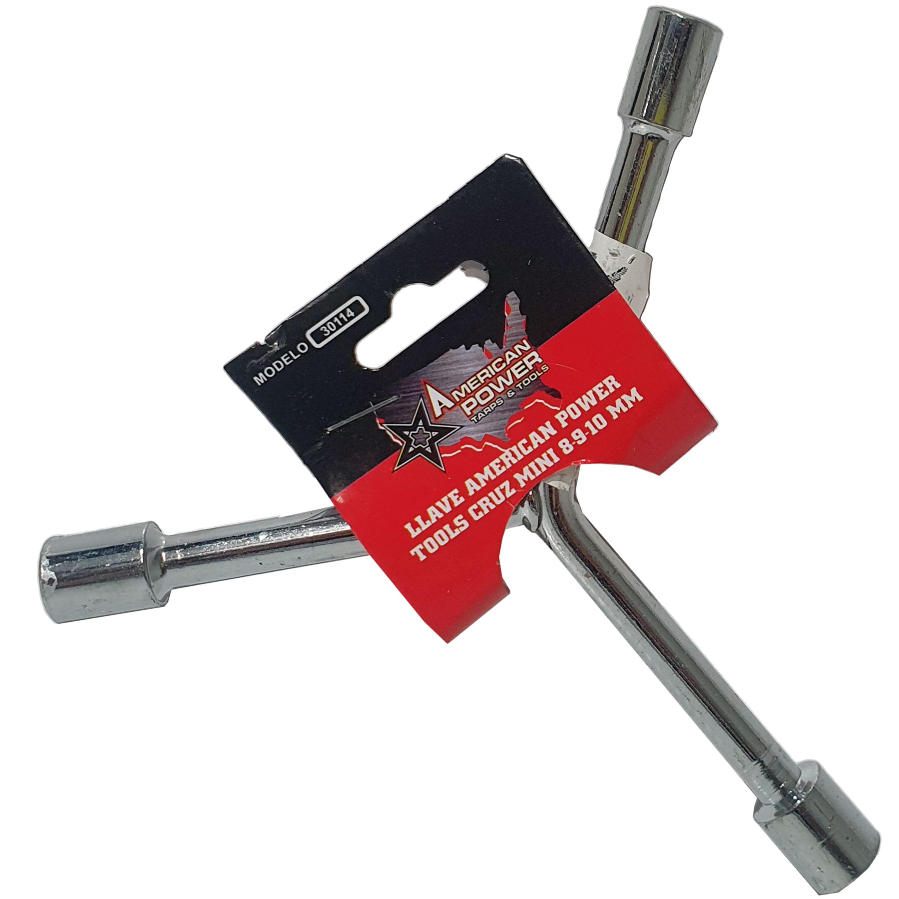 Llave Cruz Mini 8-9-10 Mm Americanpower 30114