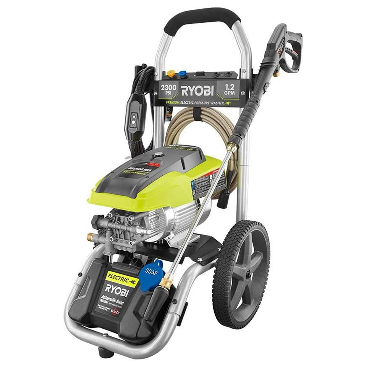 Hidrolavadora Eléctrica Con 2300 PSI 120V RYOBI RY142300 THD