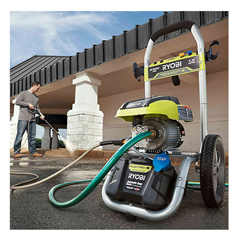 Hidrolavadora Eléctrica Con 2300 PSI 120V RYOBI RY142300 THD